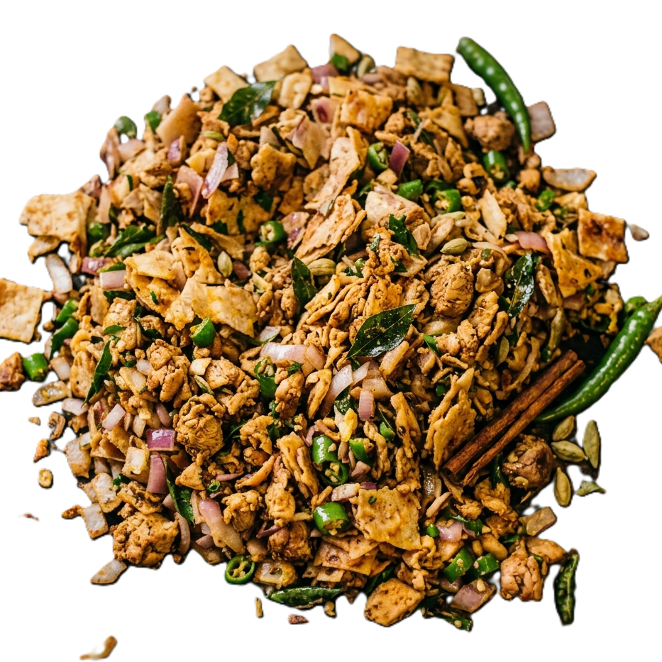 Hand-Chopped Kottu & Parotta