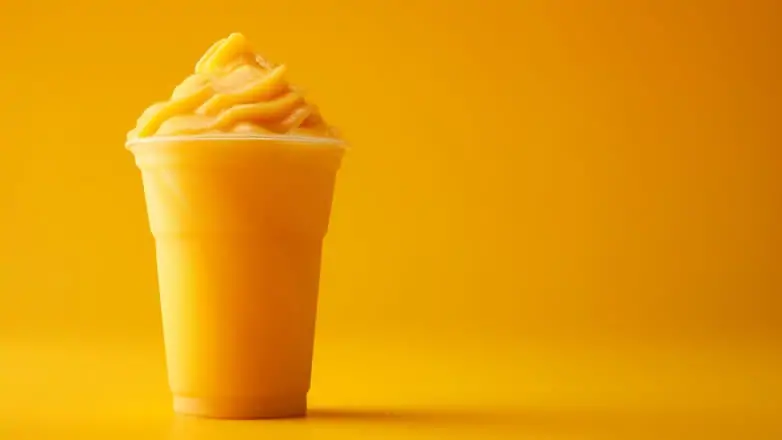 mango & orange slushy