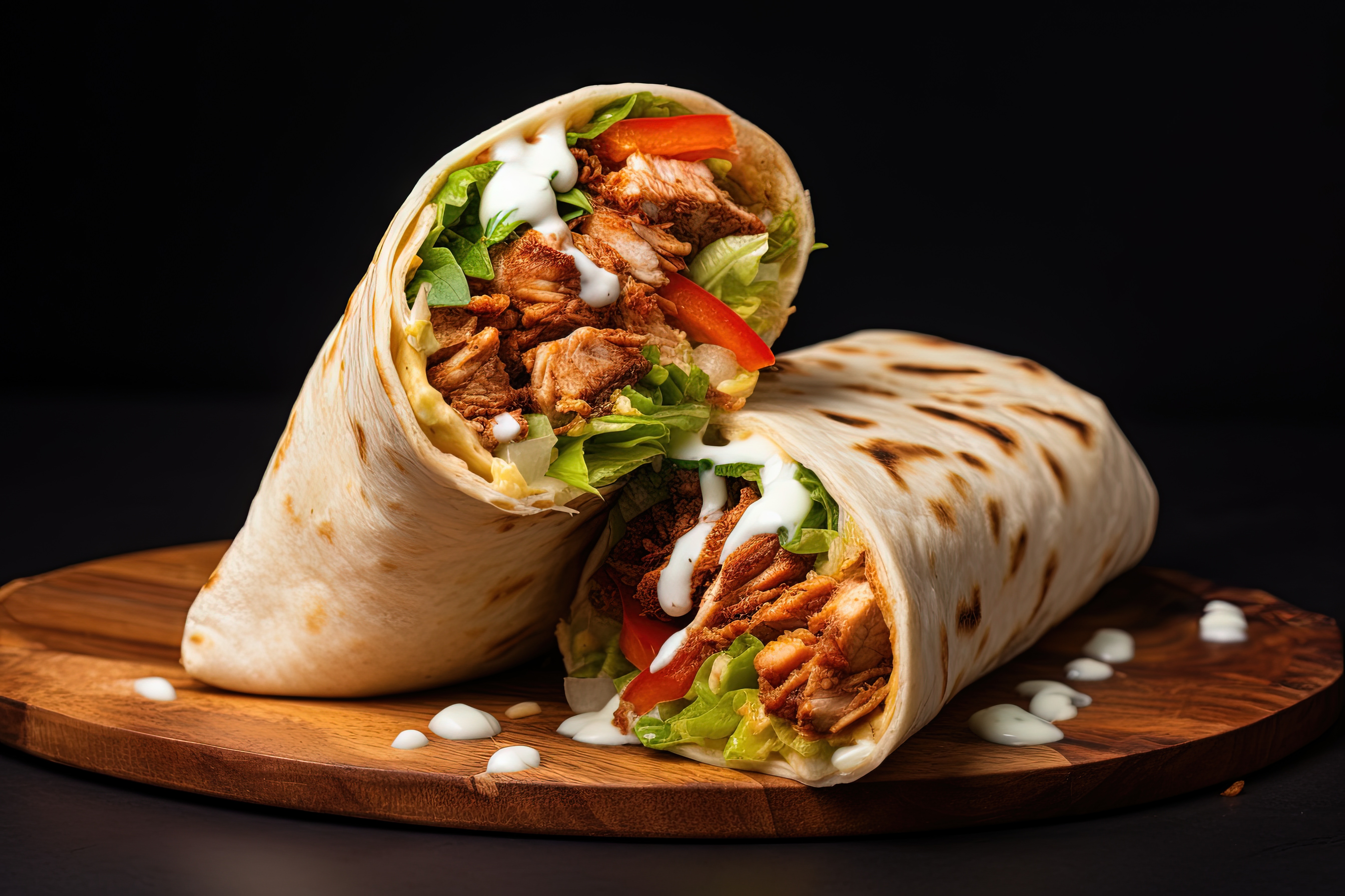 Shawarma Chicken Wrap